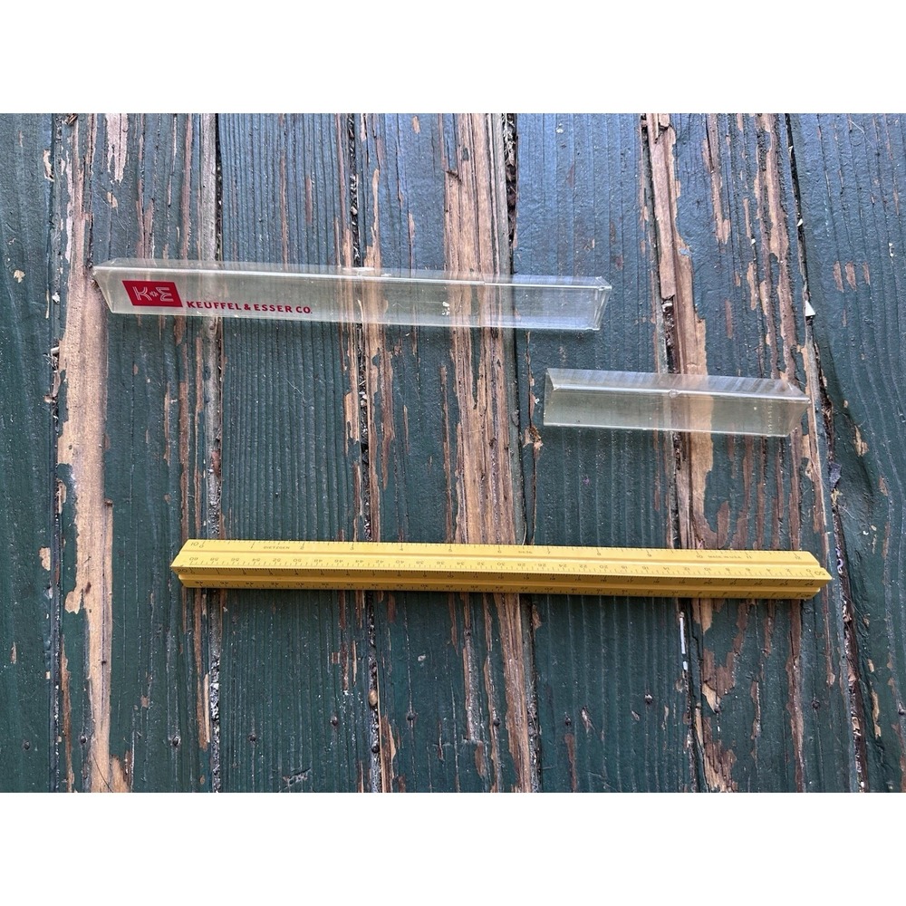 Keuffel & Esser Triangle Ruler K&E Co. Star Quality #31636